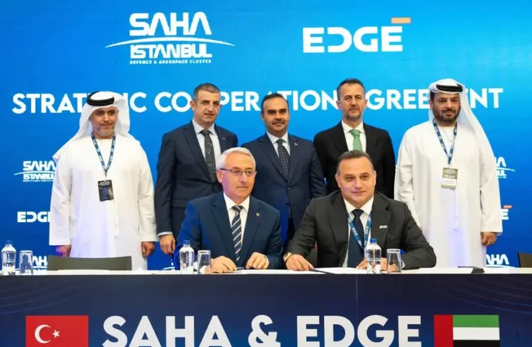 Saha İstanbul ve EDGE Group, ‘Savunma Sanayii Buluşması’nda Stratejik İş Birliği Anlaşması İmzaladı